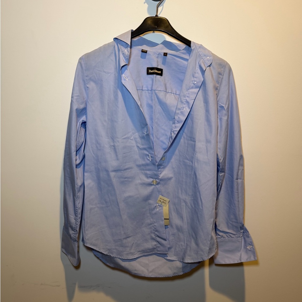 Paul Stuart Light Blue Casual Button‎ Down Shirt